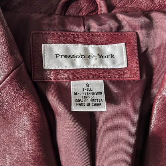 Lambskin / leather jacket - Picture 2 of 5